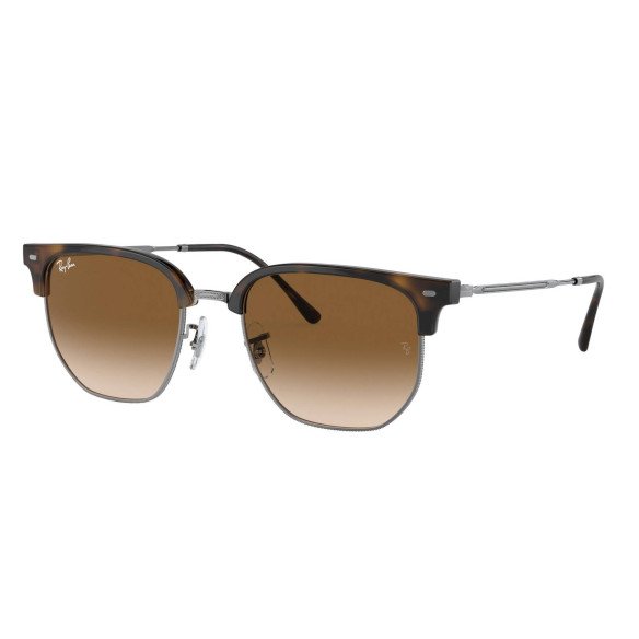 Lunettes de Soleil Ray-Ban RB4416 NEW CLUBMASTER 710/51 HAVANA ON GUNMETAL-51/20