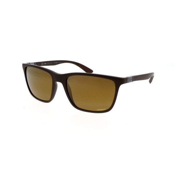 Lunettes de Soleil Ray-Ban RB4385 6124A3 MATTE BROWN-58/18