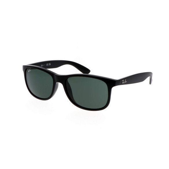 Lunettes de Soleil Ray-Ban RB4202 ANDY 606971 MATTE BLACK ON BLACK-55/17
