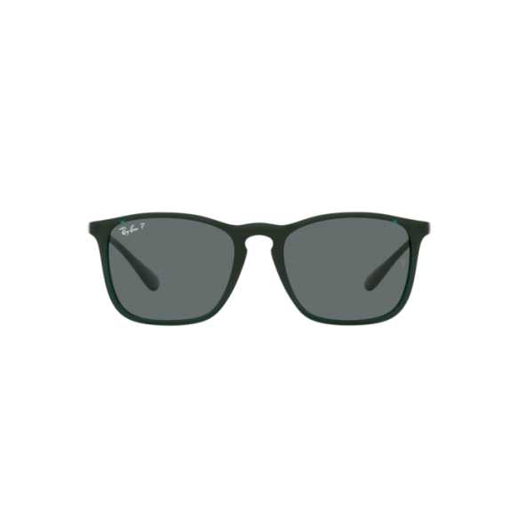 Lunettes de Soleil Ray-Ban RB4187 CHRIS 666381 TRANSPARENT GREEN-54/18