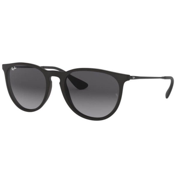 Lunettes de Soleil Ray-Ban RB4171 ERIKA 622/8G RUBBER BLACK-54/18
