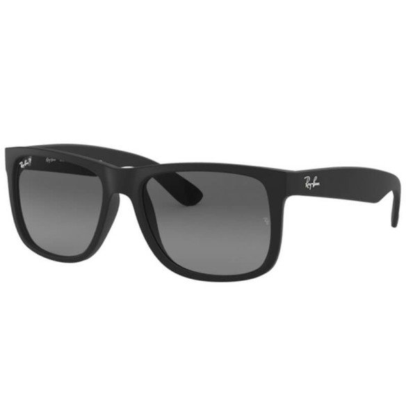 Lunettes de Soleil Ray-Ban RB4165 JUSTIN 622/T3 RUBBER BLACK-55/16