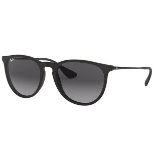 Lunettes de Soleil Ray-Ban RB4165 JUSTIN 601/8G RUBBER BLACK-55/16
