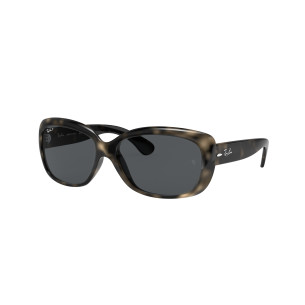 Lunettes de Soleil Ray-Ban RB4101 JACKIE OHH 731/81 GREY HAVANA-58/17