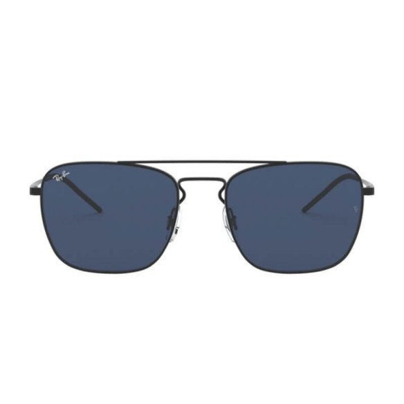 Lunettes de Soleil Ray-Ban RB3588 901480 RUBBER BLACK-55/19