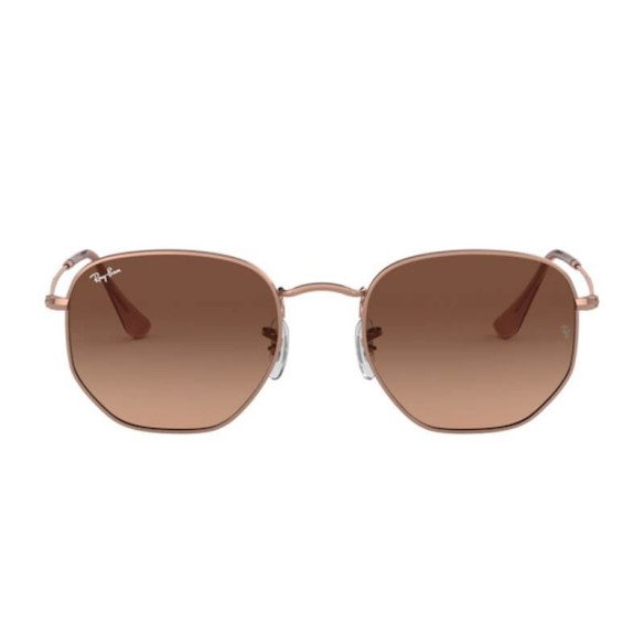 Lunettes de Soleil Ray-Ban RB3548N HEXAGONAL 9069A5 COPPER-51/21