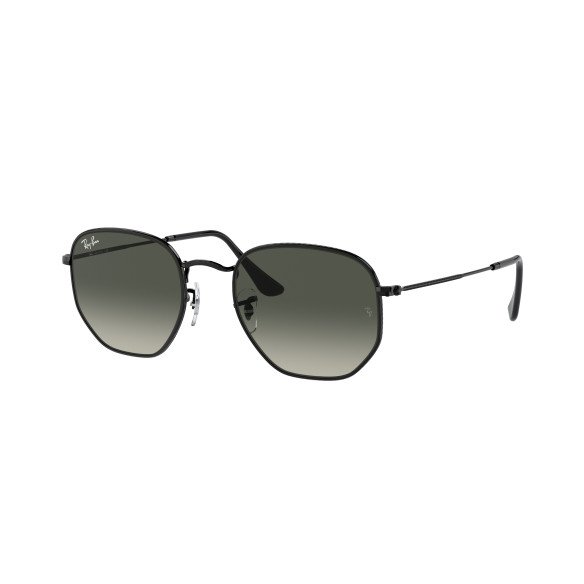 Lunettes de Soleil Ray-Ban RB3548 HEXAGONAL 002/71 BLACK-51/21