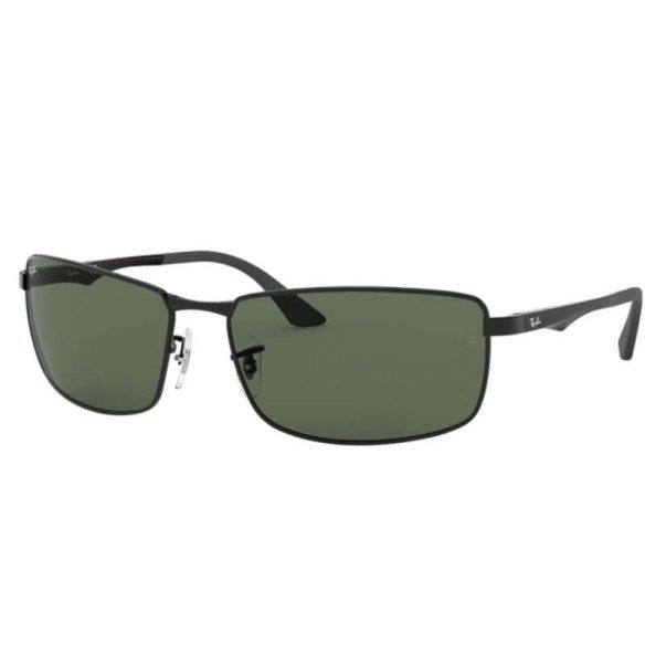 Lunettes de Soleil Ray-Ban RB3498 002/71 BLACK-61/17