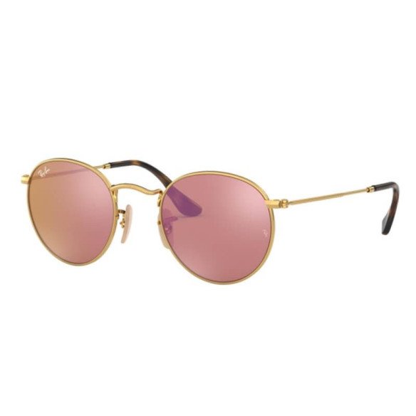 Lunettes de Soleil Ray-Ban RB3447N ROUND METAL 001/Z2 ARISTA-50/21