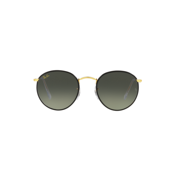 Lunettes de Soleil Ray-Ban RB3447JM ROUND FULL COLOR 919671 BLACK ON LEGEND GOLD-50/21