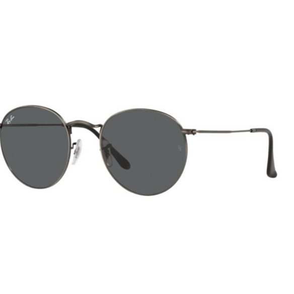 Lunettes de Soleil Ray-Ban RB3447 ROUND METAL 9229B1 ANTIQUE GUNMETAL-50/21