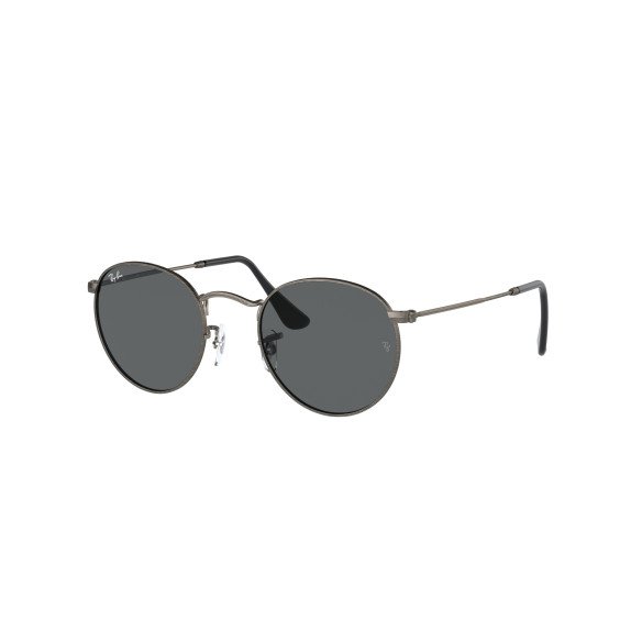 Lunettes de Soleil Ray-Ban RB3447 ROUND METAL 9198B1 SILVER-50/21