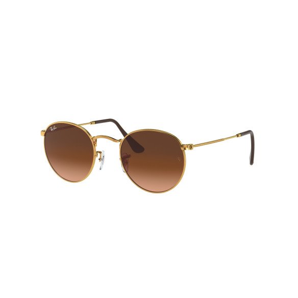 Lunettes de Soleil Ray-Ban RB3447 ROUND METAL 9001A5 LIGHT BRONZE-50/21