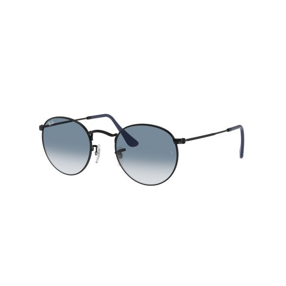 Lunettes de Soleil Ray-Ban RB3447 ROUND METAL 006/3F MATTE BLACK-50/21