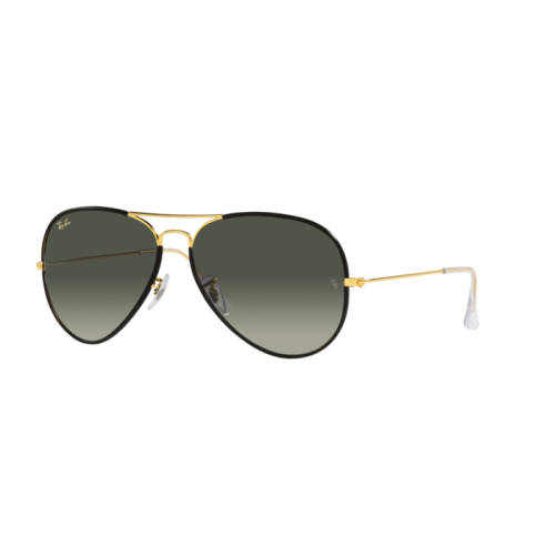 Lunettes de Soleil Ray-Ban RB3025JM 919671 BLACK ON LEGEND GOLD-58/14