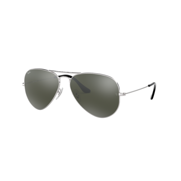 Lunettes de Soleil Ray-Ban RB3025 AVIATOR LARGE METAL W3277 SILVER-58/14