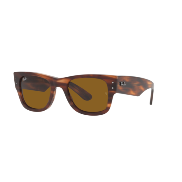 Lunettes de Soleil Ray-Ban RB0840S MEGA WAYFARER 954/33 STRIPED HAVANA-51/21