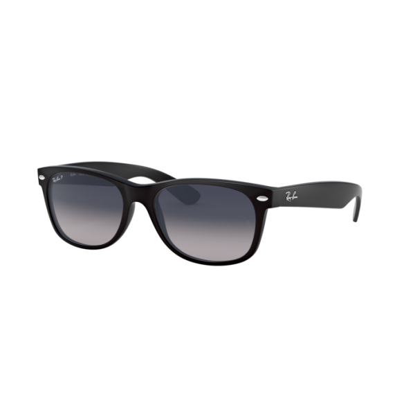 Lunettes de Soleil Ray-Ban RB2132 NEW WAYFARER 601S78 MATTE BLACK-55/18