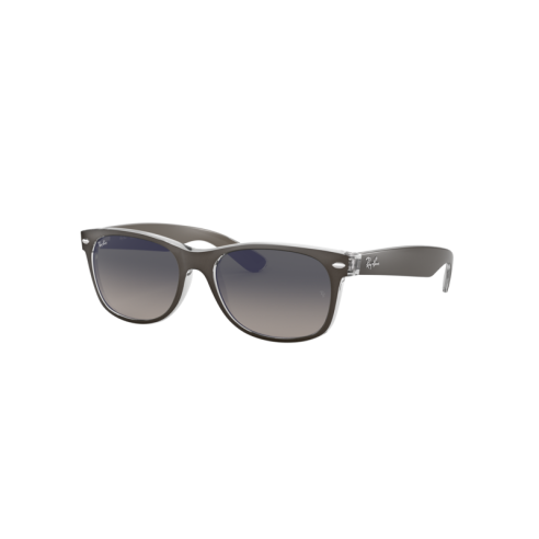 Lunettes de Soleil Ray-Ban RB2132 614371 GUNMETAL ON TRANSPARENT-55/18