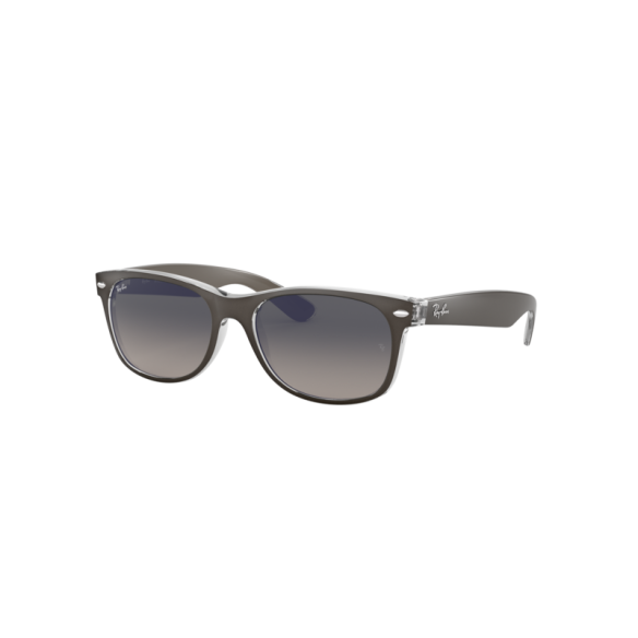 Lunettes de Soleil Ray-Ban RB2132 NEW WAYFARER 614371 GUNMETAL ON TRANSPARENT-55/18
