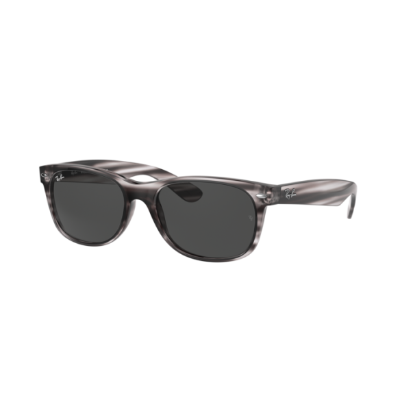 Lunettes de Soleil Ray-Ban RB2132 NEW WAYFARER 6430B1 STRIPED GREY HAVANA-55/18