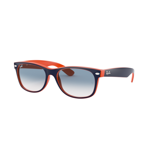 Lunettes de Soleil Ray-Ban RB2132 789/3F BLUE ON ORANGE-55/18