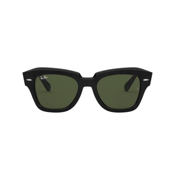 Lunettes de Soleil Ray-Ban RB2186 STATE STREET 901/31 BLACK-52/20