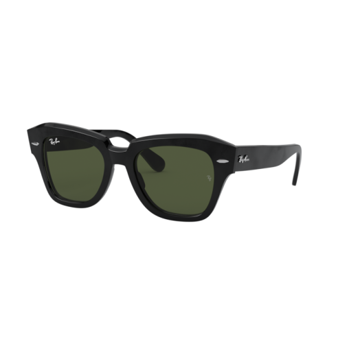 Lunettes de Soleil Ray-Ban RB2186 901/31 BLACK-52/20