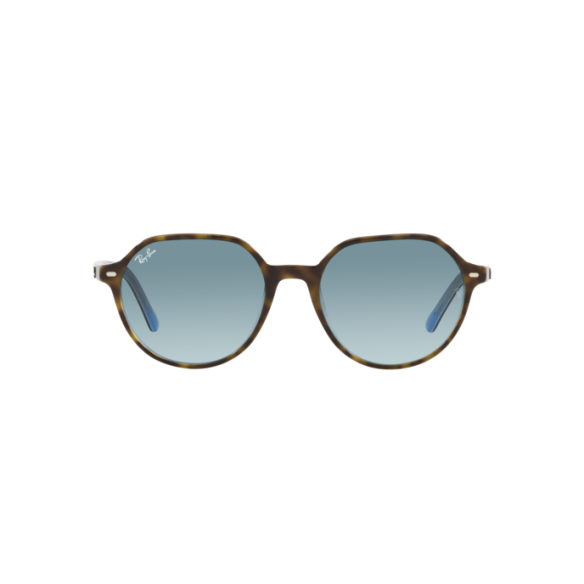 Lunettes de Soleil Ray-Ban RB2195 THALIA 13163M HAVANA ON LIGHT BLUE-51/18