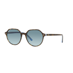 Lunettes de Soleil Ray-Ban RB2195 THALIA 13163M HAVANA ON LIGHT BLUE-51/18