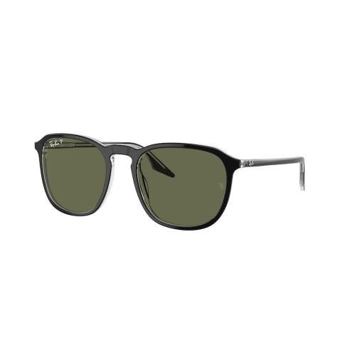 Lunettes de Soleil Ray-Ban RB2203 919/58 BLACK ON TRANSPARENT-52/20