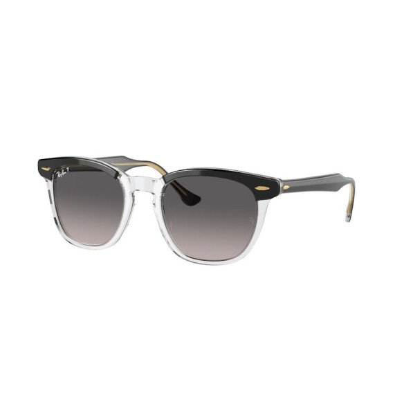 Lunettes de Soleil Ray-Ban RB2298 HAWKEYE 1294M3 BLACK ON TRANSPARENT-52/21