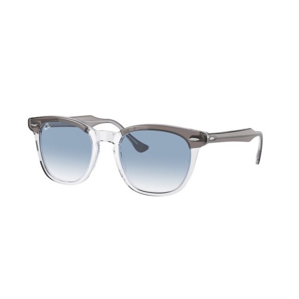 Lunettes de Soleil Ray-Ban RB2298 HAWKEYE 13553F GREY ON TRANSPARENT-52/21
