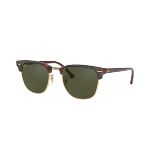 Lunettes de Soleil Ray-Ban RB3016 CLUBMASTER W0366 MOCK TORTOISE ON ARISTA-49/21