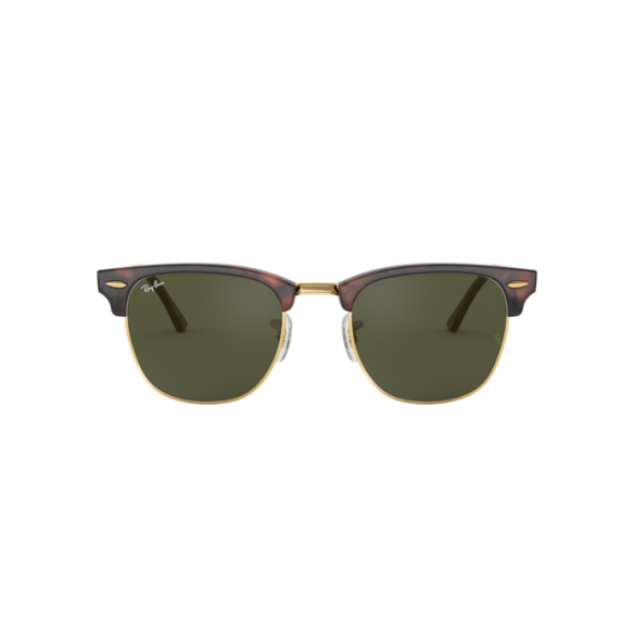 Lunettes de Soleil Ray-Ban RB3016 CLUBMASTER W0366 MOCK TORTOISE ON ARISTA-51/21