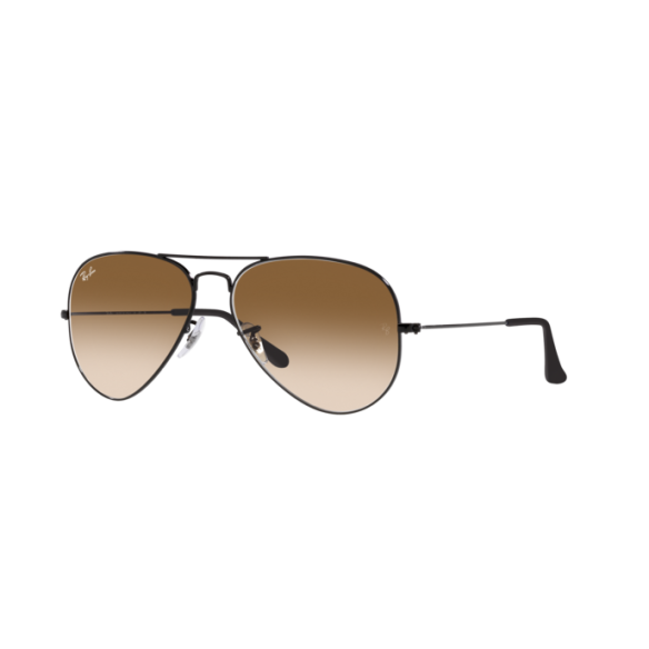 Lunettes de Soleil Ray-Ban RB3025 AVIATOR LARGE METAL 002/51 BLACK-58/14