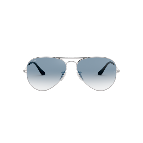 Lunettes de Soleil Ray-Ban RB3025 AVIATOR LARGE METAL 003/3F SILVER-58/14