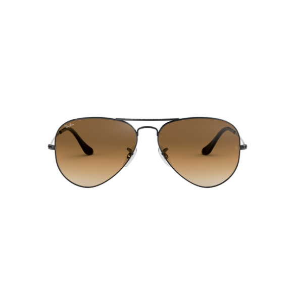 Lunettes de Soleil Ray-Ban RB3025 AVIATOR LARGE METAL 004/51 GUNMETAL-58/14