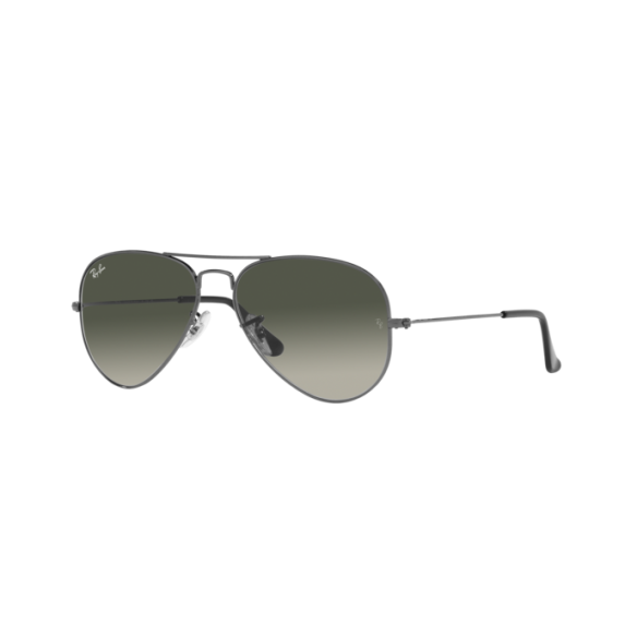 Lunettes de Soleil Ray-Ban RB3025 AVIATOR LARGE METAL 004/71 GUNMETAL-58/14